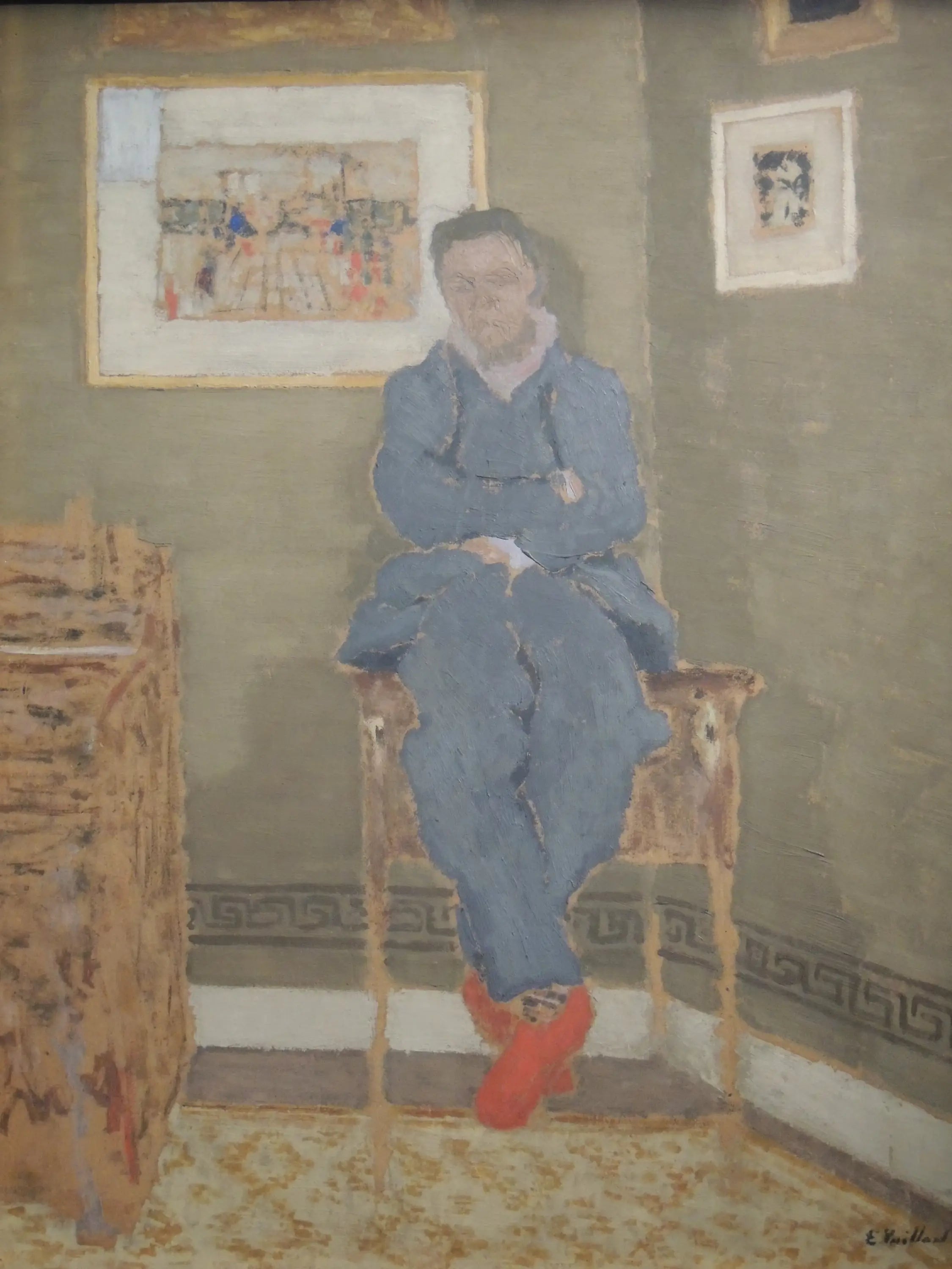 Félix Vallotton - Édouard Vuillard image 1 copie peinte à la main à l’huile