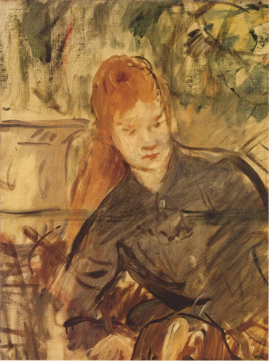 आधे शरीर की महिला - Édouard Manet