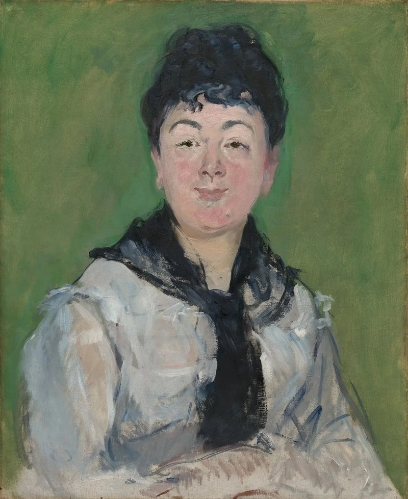 काले स्कार्फ वाली महिला - Édouard Manet