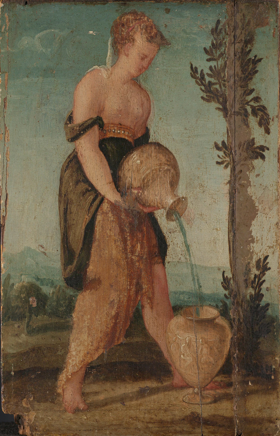 Femme avec pichet - Lambert Sustris