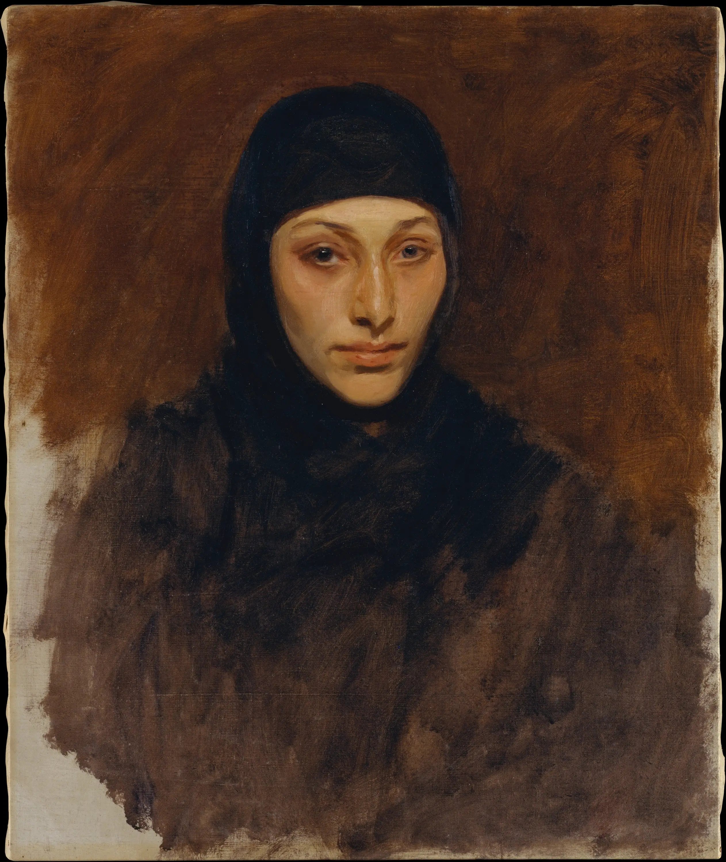 femme égyptienne - John Singer Sargent image 1 reproduction artisanale de tableau