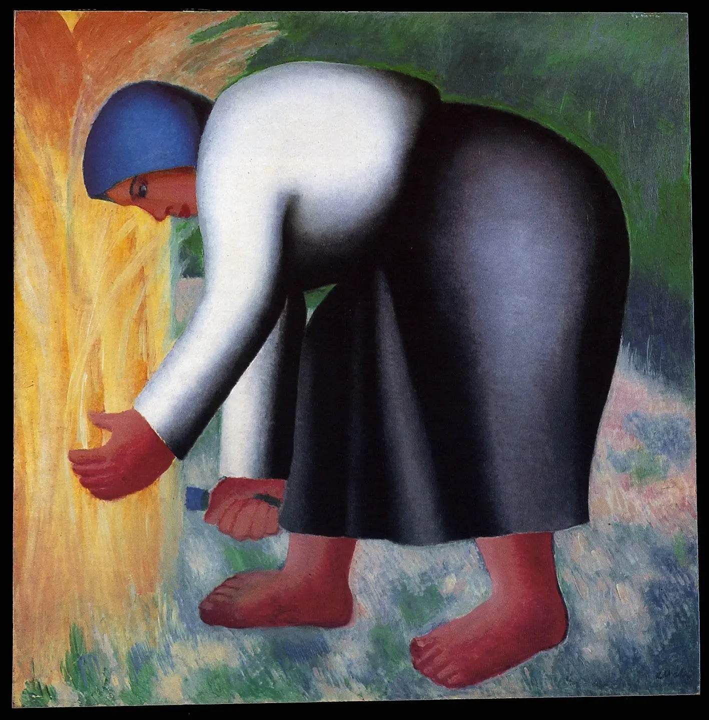 Femme Faucheuse II - Kazimir Malevich - Alpha Reproduction