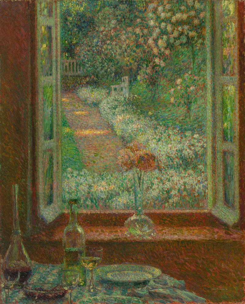 झरोखा जिसमें आंखें हैं, Gerberoy - Henri Le Sidaner