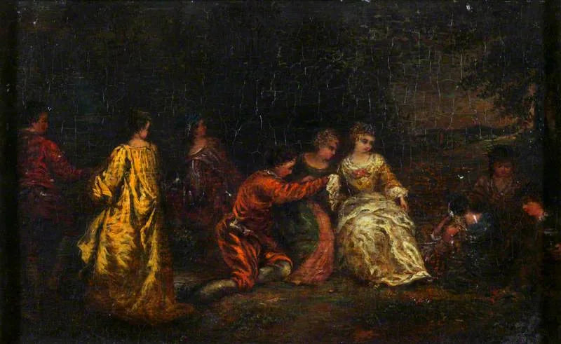 उत्सव समारोह - Antoine Watteau