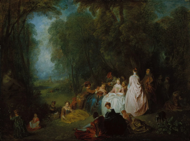 उत्सव समारोह - Antoine Watteau