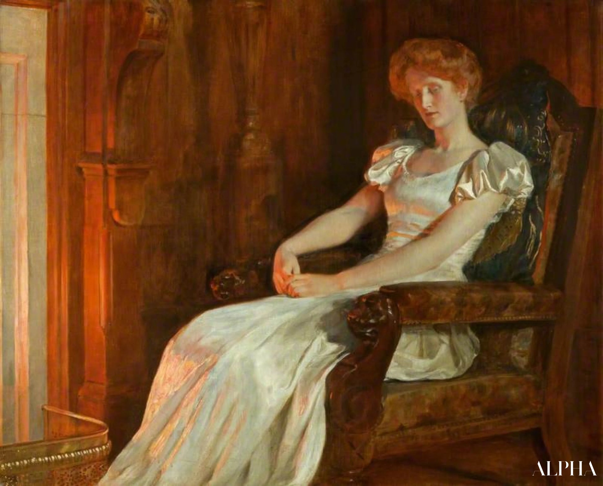 Feu de feu - John Collier Reproductions de tableaux à la peinture à l’huile