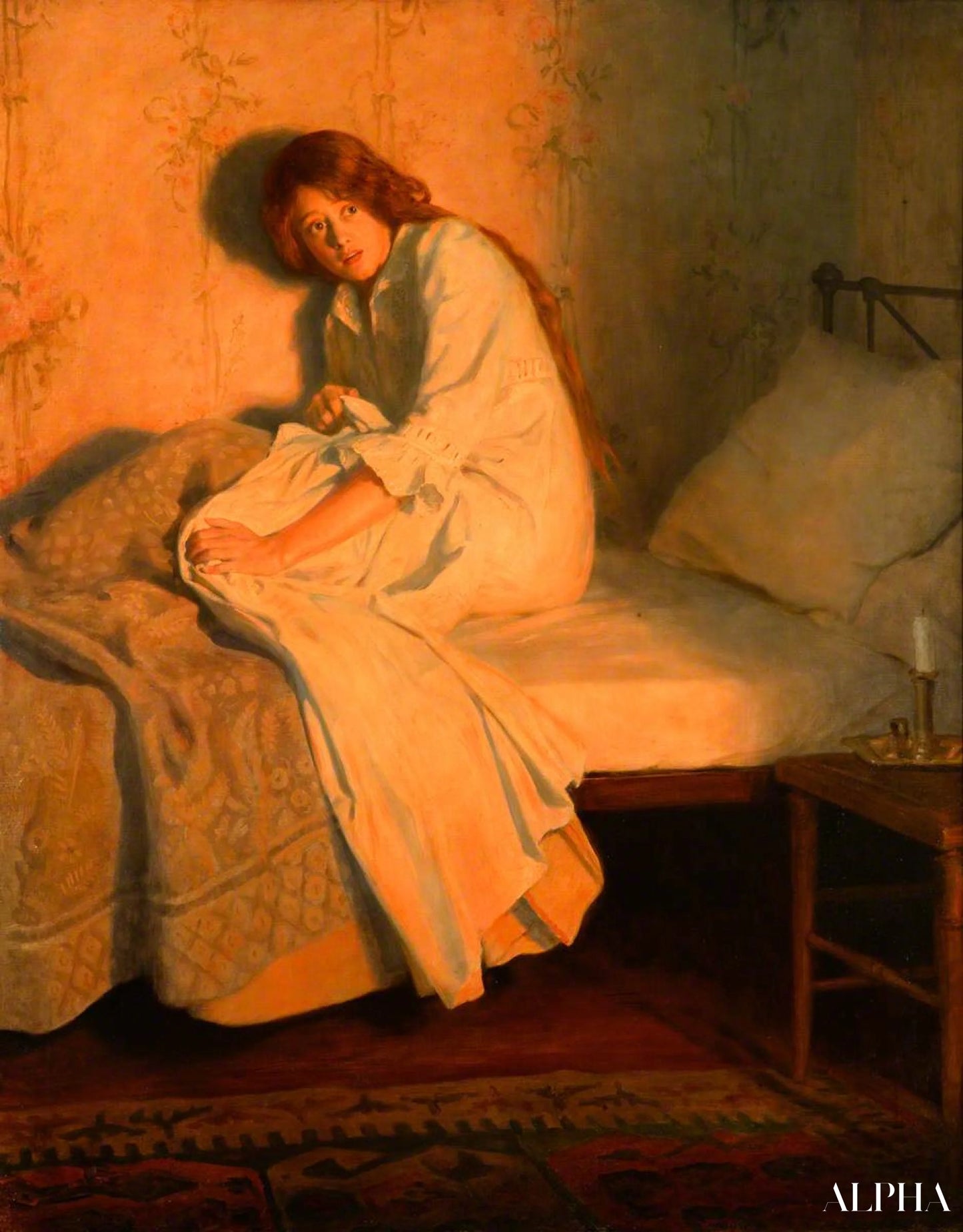 Feu - John Collier Reproductions de tableaux à la peinture à l’huile
