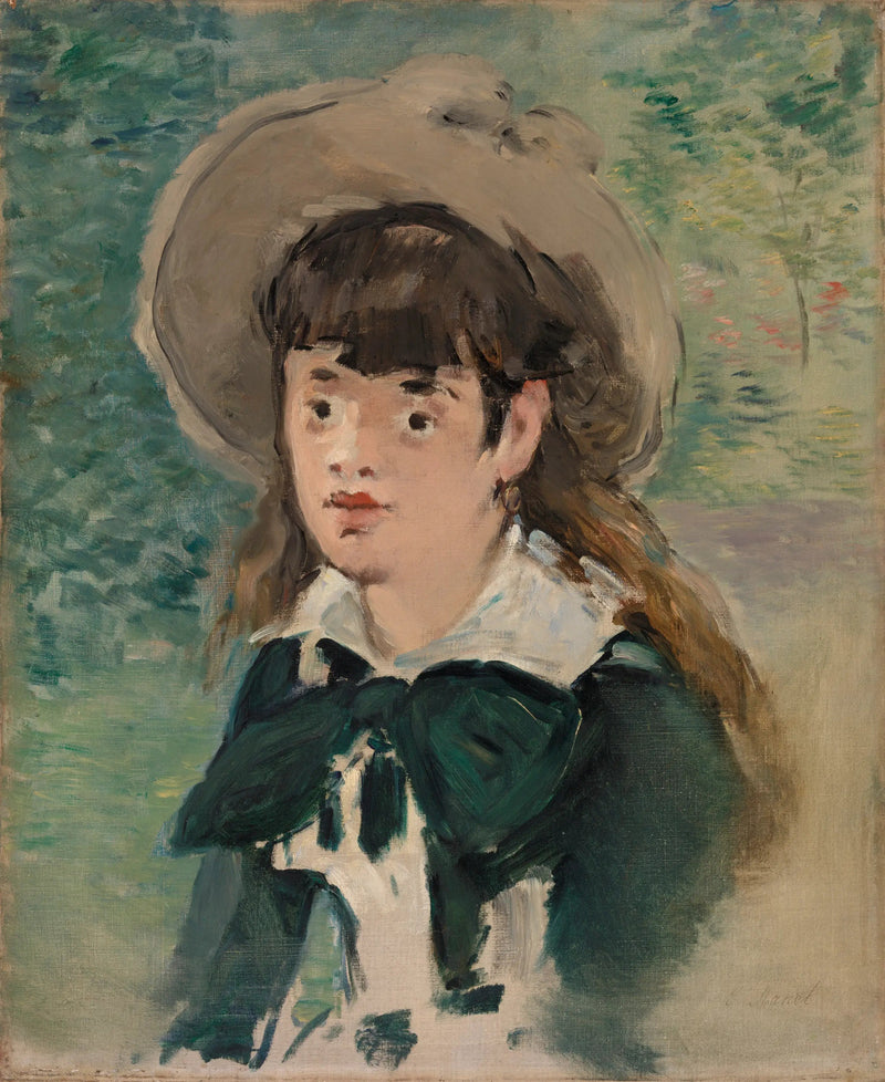 एक बेंच पर मछली - Édouard Manet