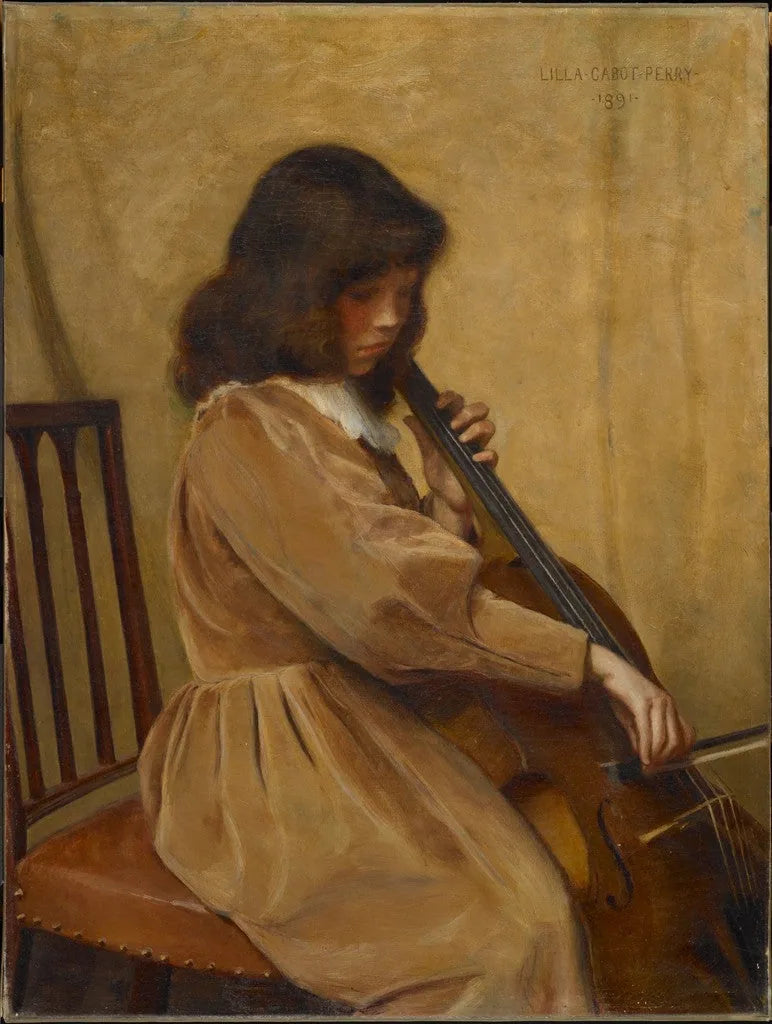 वायलिन बजाती लड़की - लिला कैबोट पेरी