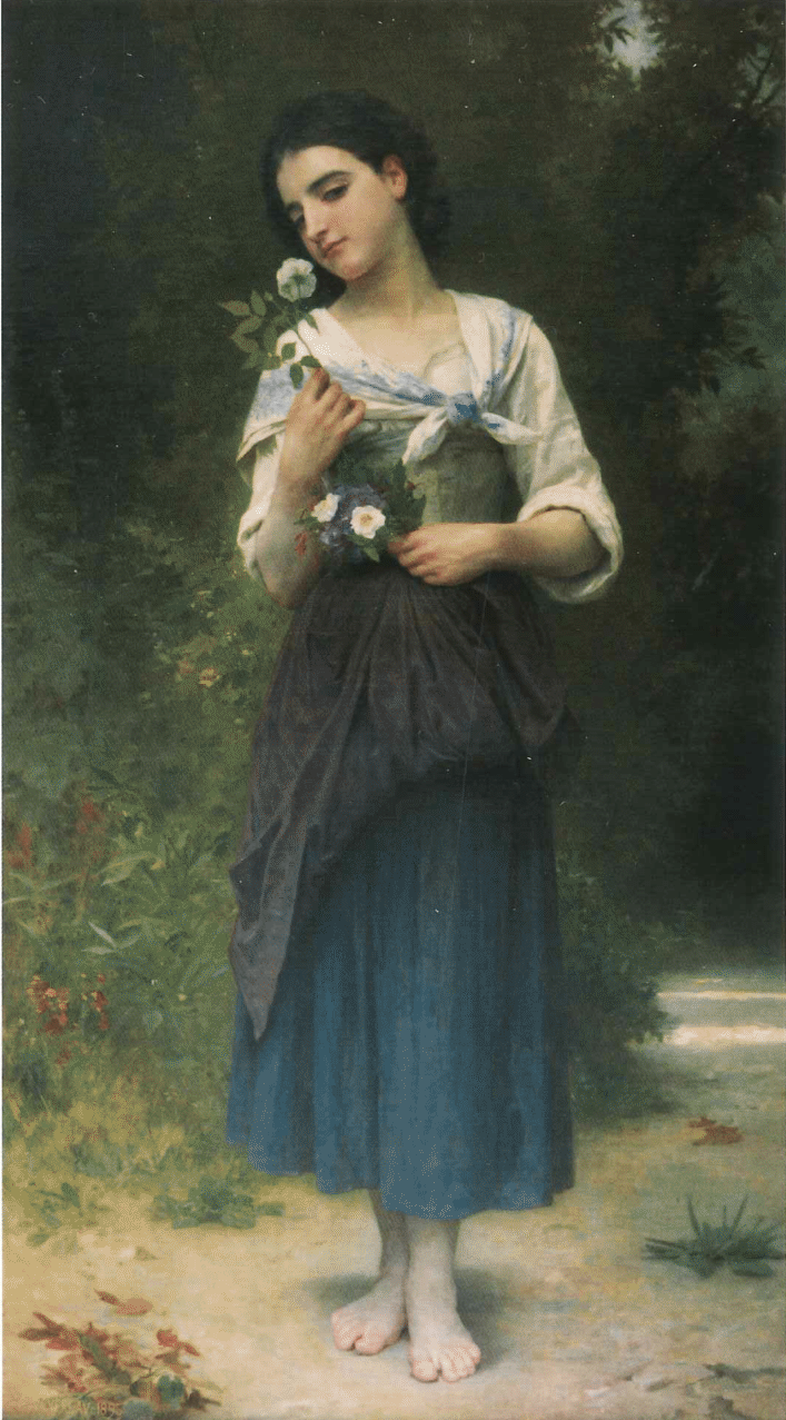 La Fleur préférée - Bouguereau
