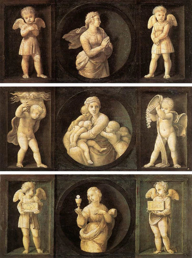 Foi, Espérance et Charité - Raphaël Sanzio