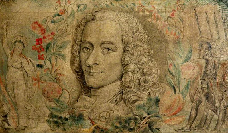 फ्रांसेस मारि अरूए de वोल्टेयर (1694-1778) - विलियम ब्लेक
