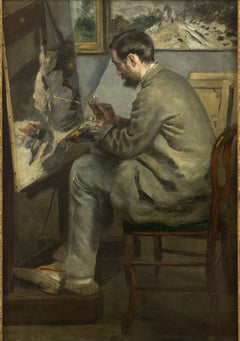 Frédéric Bazille पेंटिंग द हेरॉन, 1867 - Pierre-Auguste Renoir