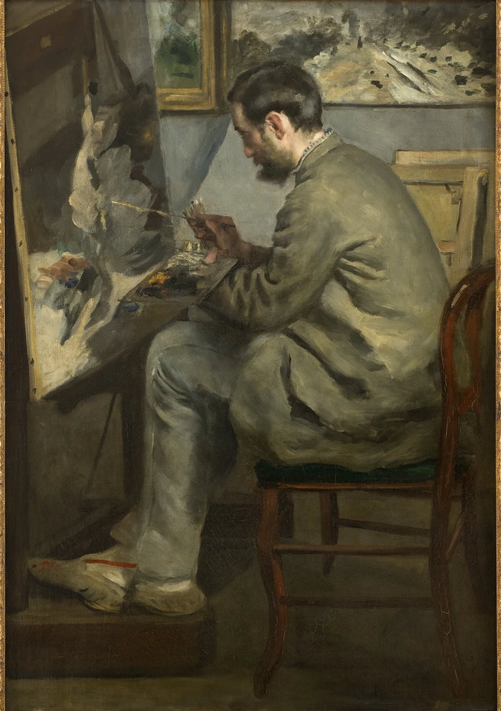 Frédéric Bazille पेंटिंग द हेरॉन, 1867 - Pierre-Auguste Renoir