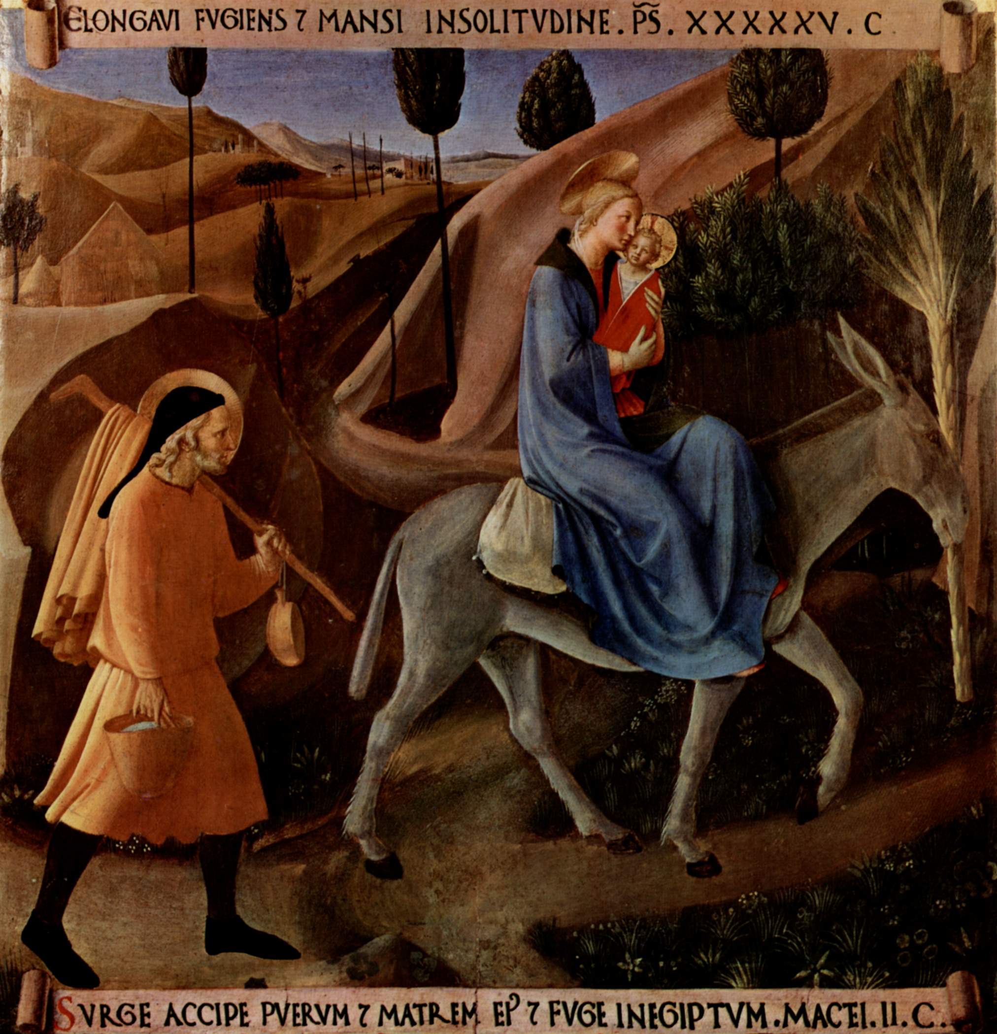 Fuite en Égypte - Fra Angelico - Alpha Reproduction
