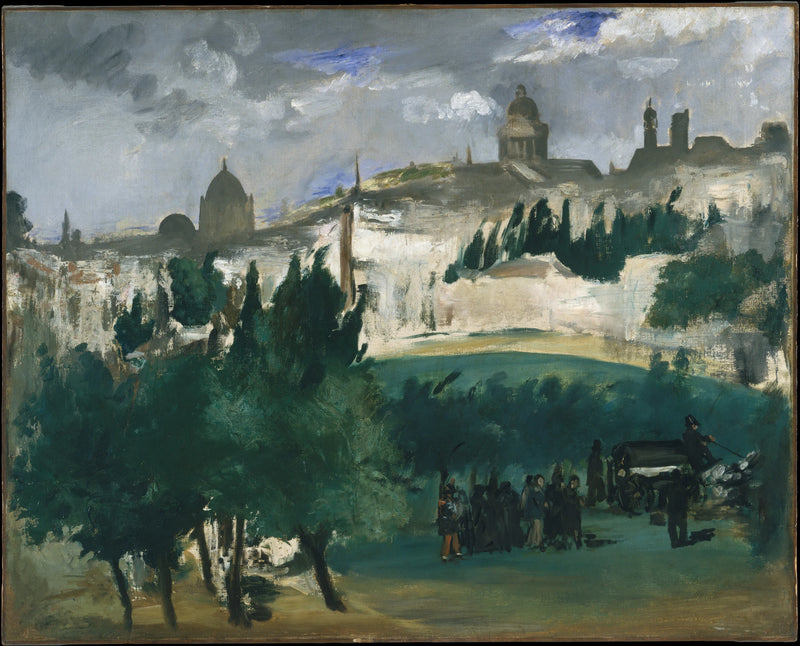 Les Funérailles - Edouard Manet