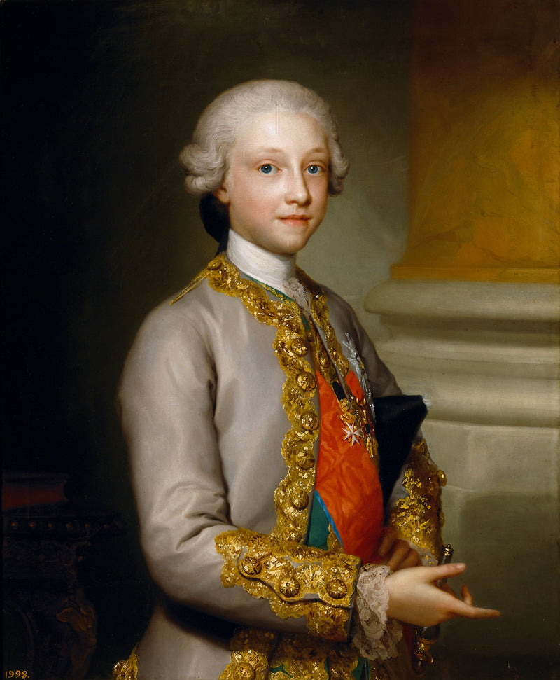 गैब्रियल Antoine de Bourbon, बच्चे का स्पेन - Anton Raphael Mengs