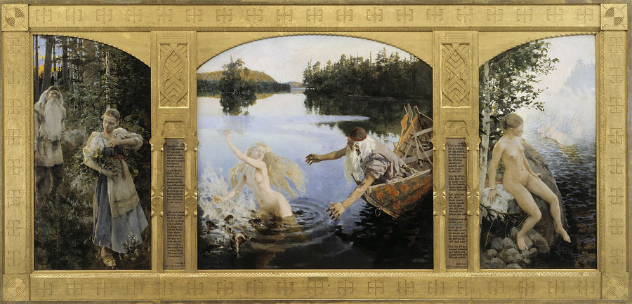 Le Triptyque d’Aino - Akseli Gallen-Kallela