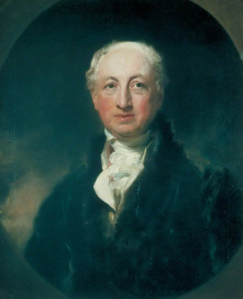 जॉर्ज डांस ले ज्यूने (1741–1825), वास्तुकार और ज्यामितिशास्त्री - थॉमस लॉरेंस