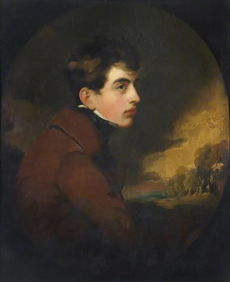 जॉर्ज गॉर्डन नील (1788–1824), लॉर्ड बायरन, कवि - थॉमस लॉरेंस