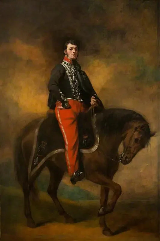 जॉर्ज हाय, 8वें मार्क्विस ऑफ़ ट्वीडेल, 1787 - 1876। कृषक - हेनरी रेबर्न
