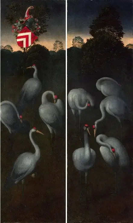 हथौड़े शाही चिन्हों के साथ - हंस मेम्लिंग