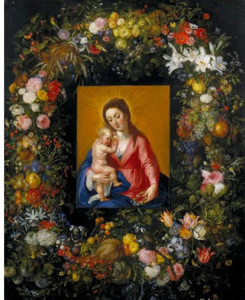 Guirlande avec la Vierge à l'Enfant - Jan Brueghel l'Ancien|Hendrick van Balen