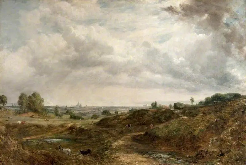 Hampstead Heath - John Constable image 1 reproduction artisanale de tableau