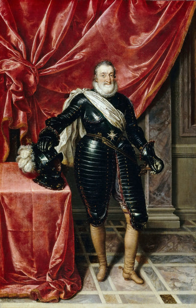 Henri IV roi de France en armure - Frans Pourbus the Younger - Alpha Reproduction