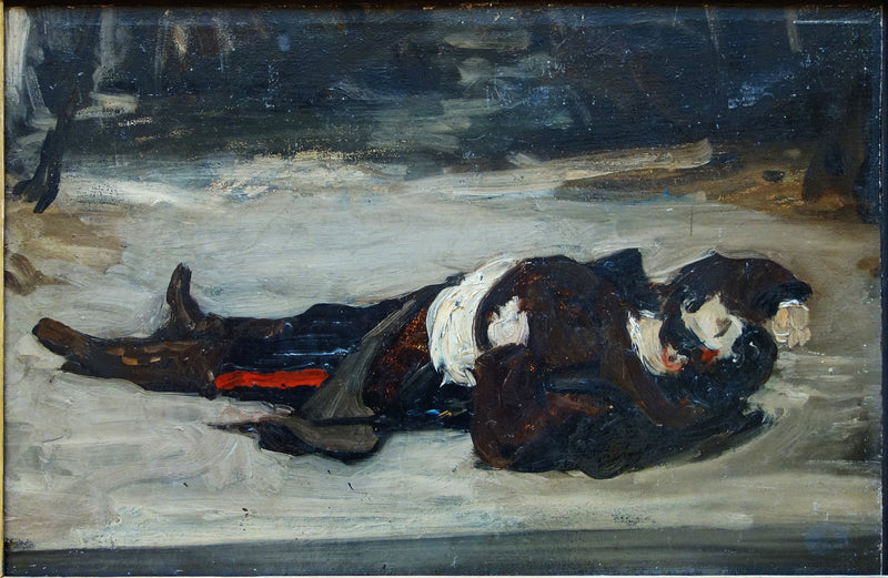 Henri Regnault mort sur le champ de bataille - Carolus-Duran
