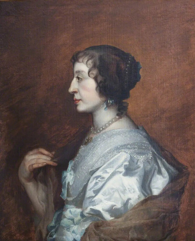 हेनरीएट Marie (1609–1669) - Antoine van Dyck