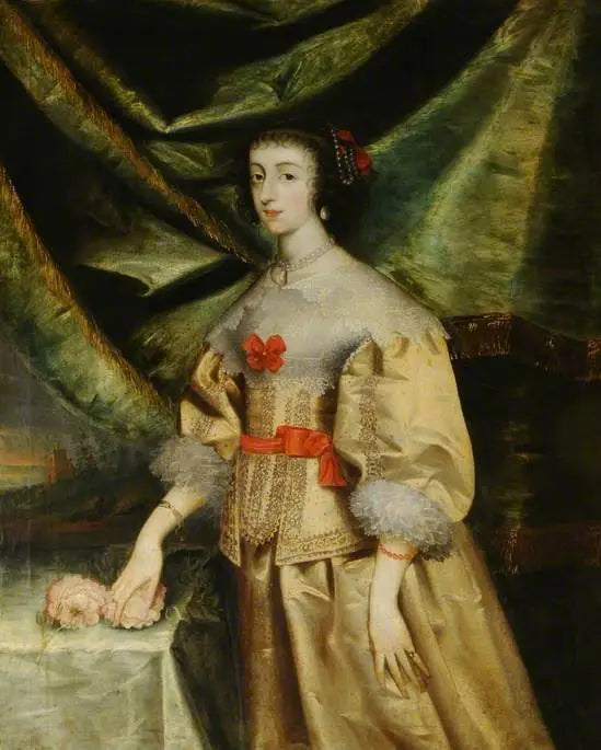 हेनरीएट Marie (1609–1669) - Antoine van Dyck