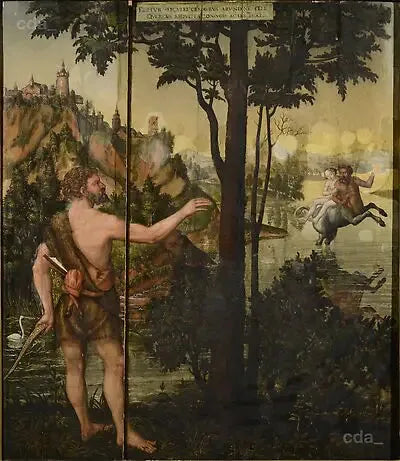 Hercule और Nessus - लुकास क्रानाच द एल्डर
