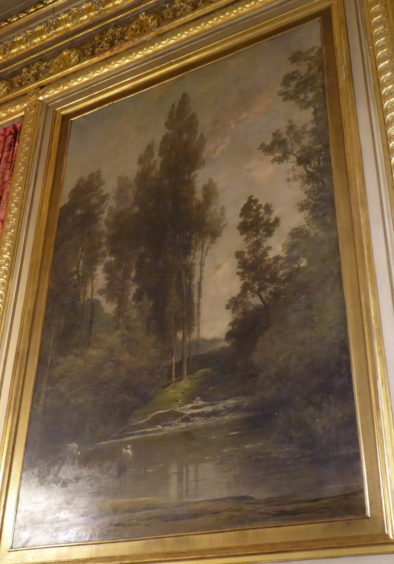 Les Hérons - Charles-François Daubigny