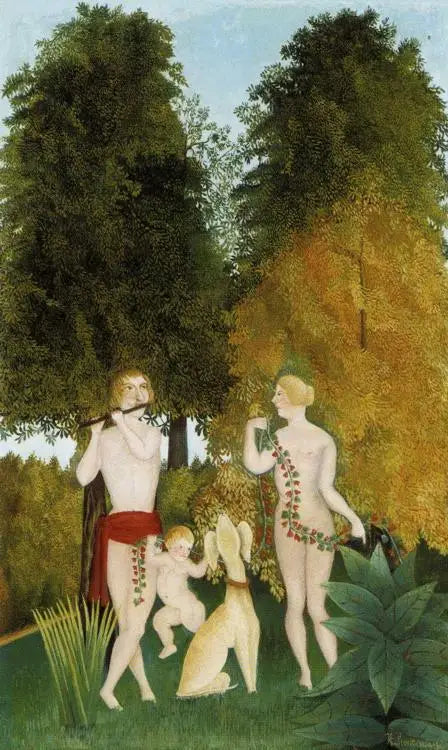 Heureux Quatuor - Henri Rousseau - Alpha Reproduction