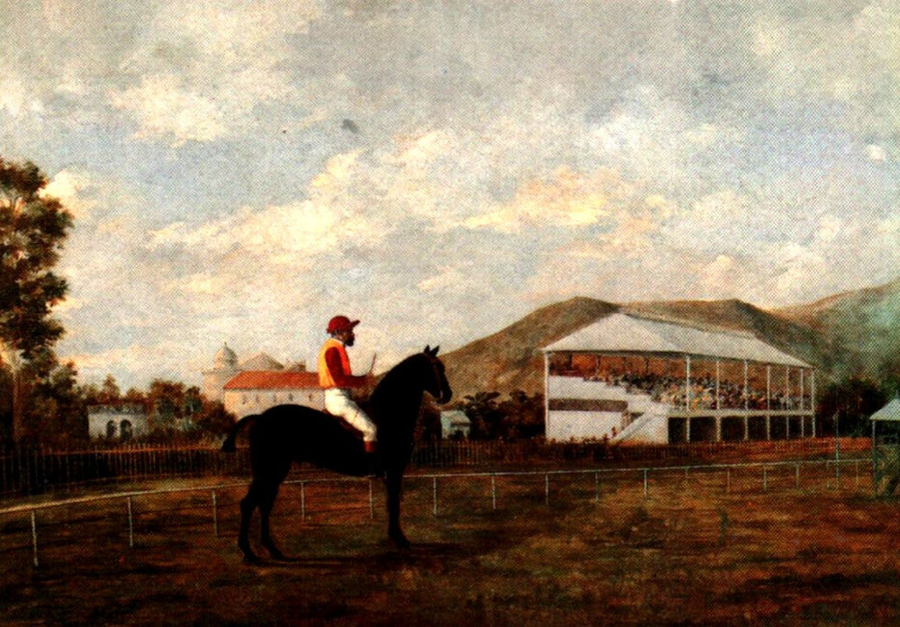 Hipodromo de Sabana Grande. - Arturo Michelena image 1 reproduction de peinture à l’huile