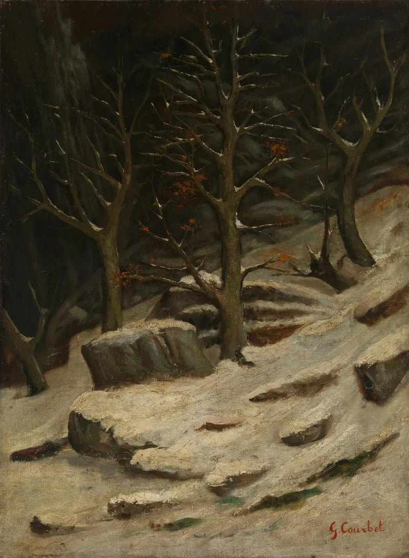 हिवर - Gustave Courbet