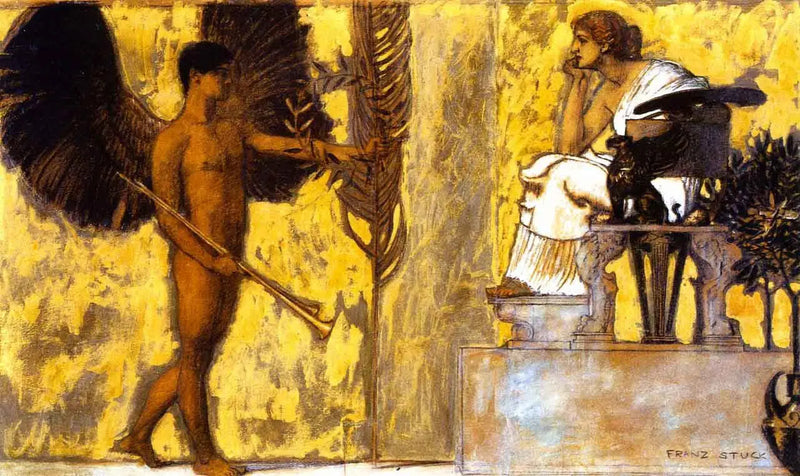 चित्रकला को श्रद्धांजलि - फ्रांज वॉन स्टक