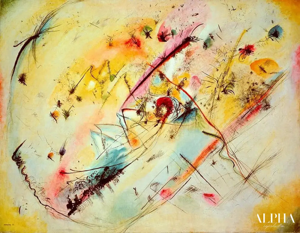 Image lumineuse - Vassily Kandinsky - Reproductions de tableaux et peintures haut de gamme