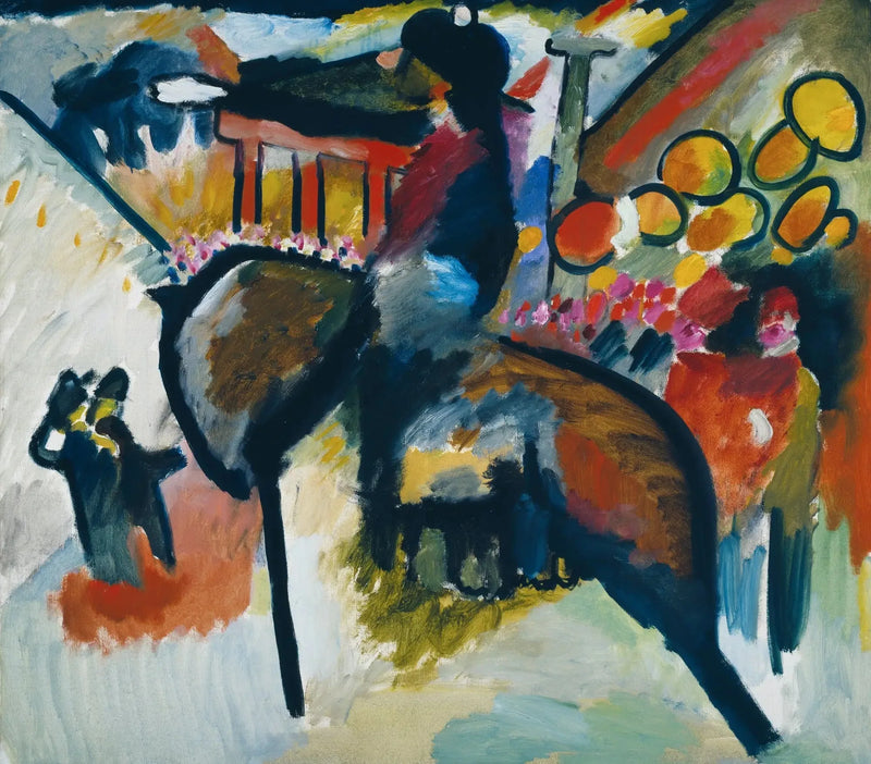 इम्प्रेशन IV (जेंडरमे) - वासिली कंदिंस्की