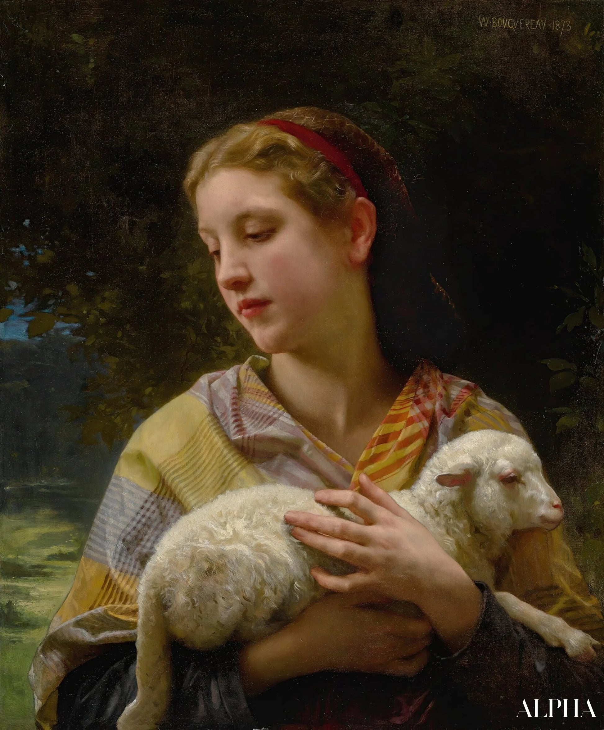Innocence - William Bouguereau Reproductions de tableaux à la peinture à l’huile