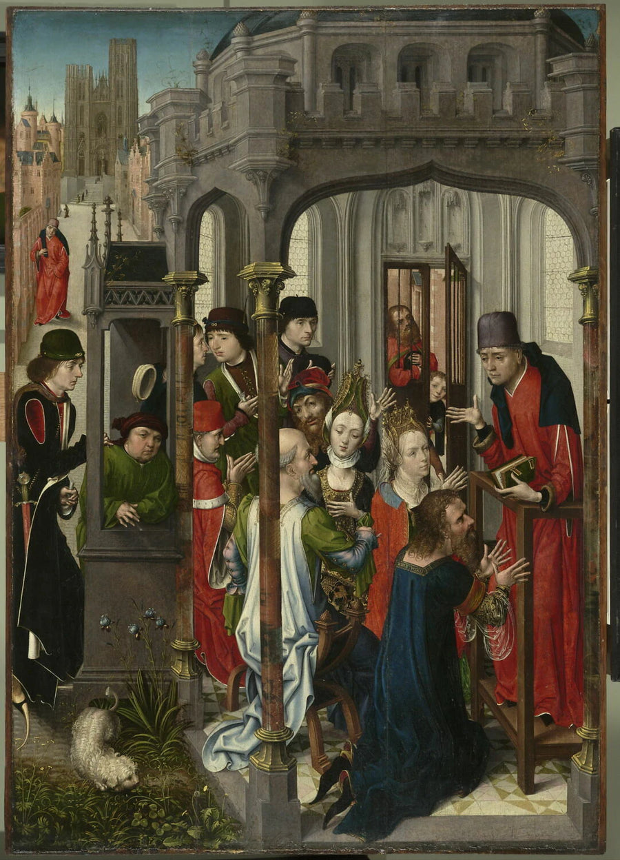L'instruction pastorale - Maître de la vue de sainte Gudule