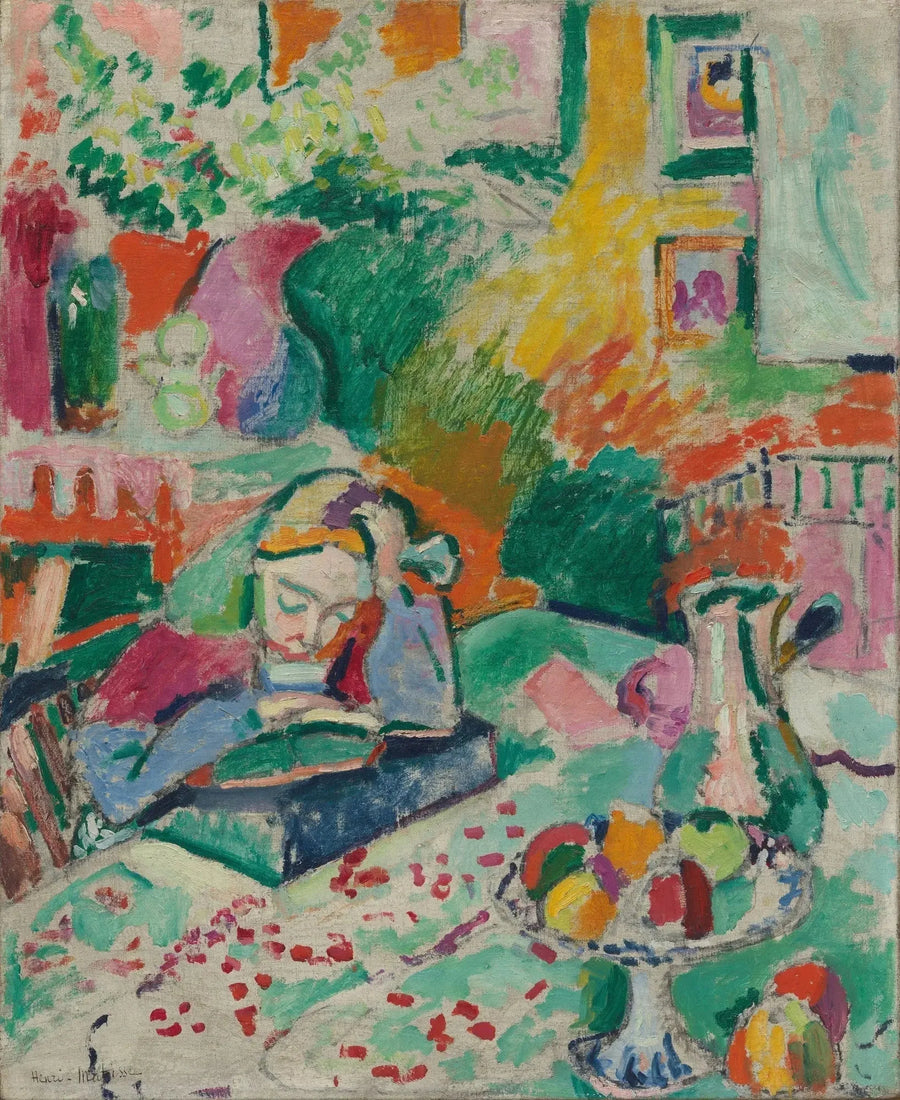 लड़की के कमरे में - हेनरी मातिस्स