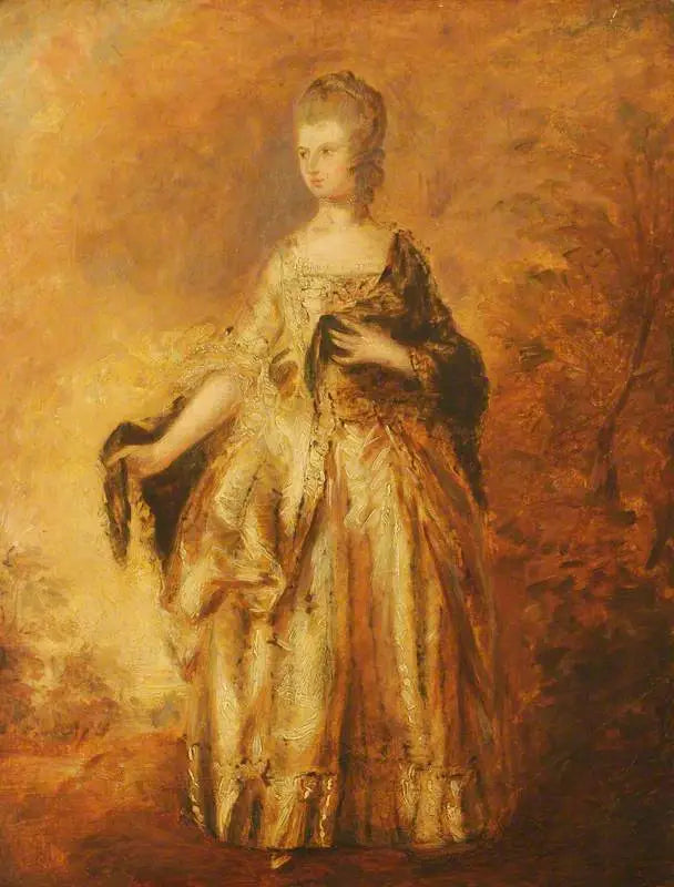 Isabella Stanhope (1748–1819), vicomtesse Molyneux, plus tard comtesse de Sefton - Thomas Gainsborough image 1 copie de tableau peinte à la main
