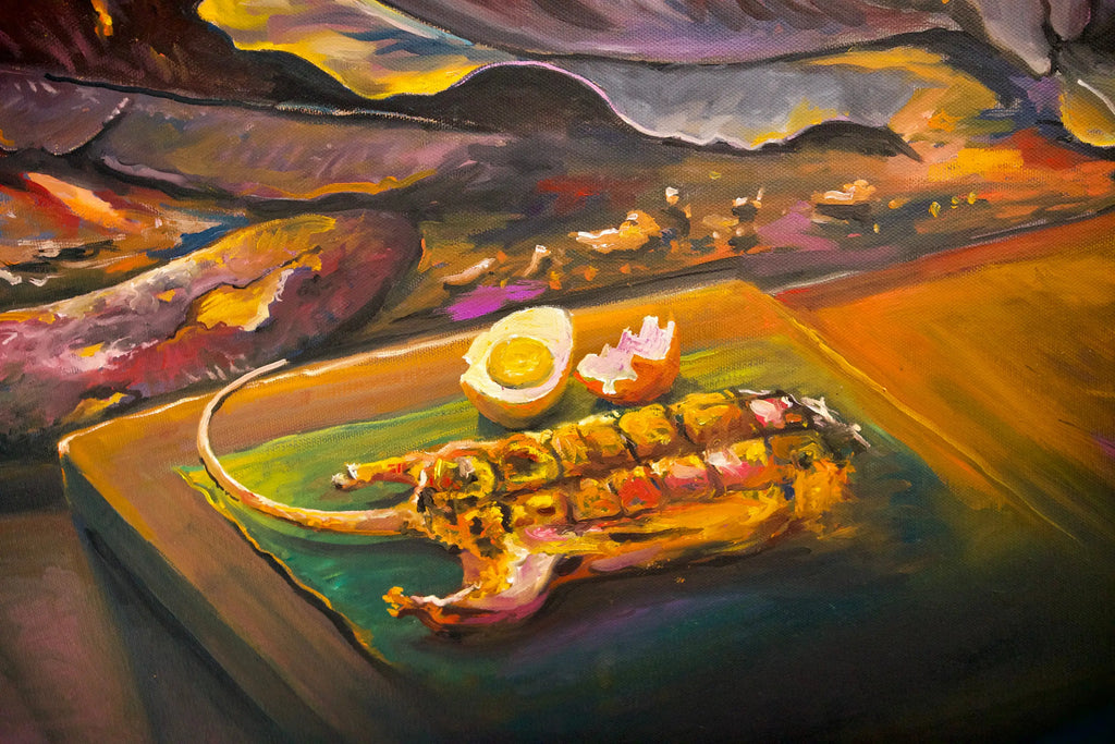 Issan | 160 X 120 cm Reproductions de tableaux à la peinture à l’huile