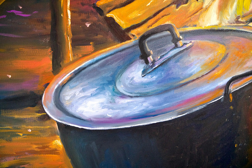 Issan | 160 X 120 cm Reproductions de tableaux à la peinture à l’huile