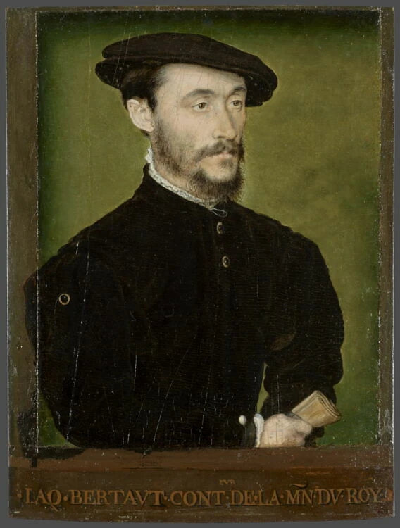 Jacques Bertaut, contrôleur de la Maison du Roi. - Corneille de Lyon