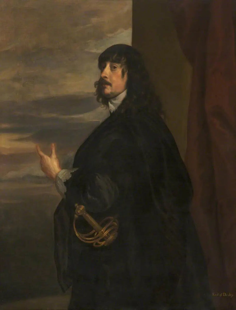 जेम्स स्टैनली (1607–1651), डर्बी के 7वें काउंट - Antoine van Dyck