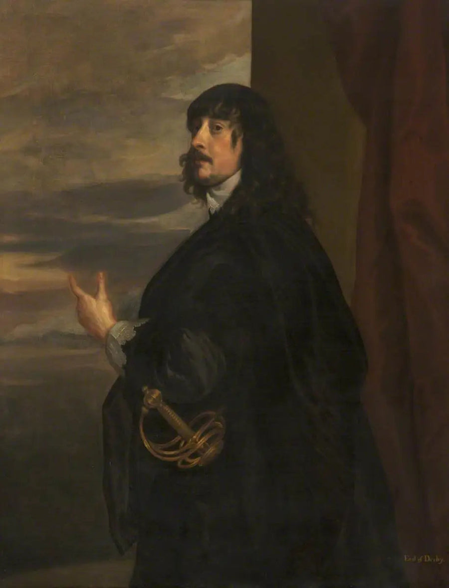 जेम्स स्टैनली (1607–1651), डर्बी के 7वें काउंट - Antoine van Dyck