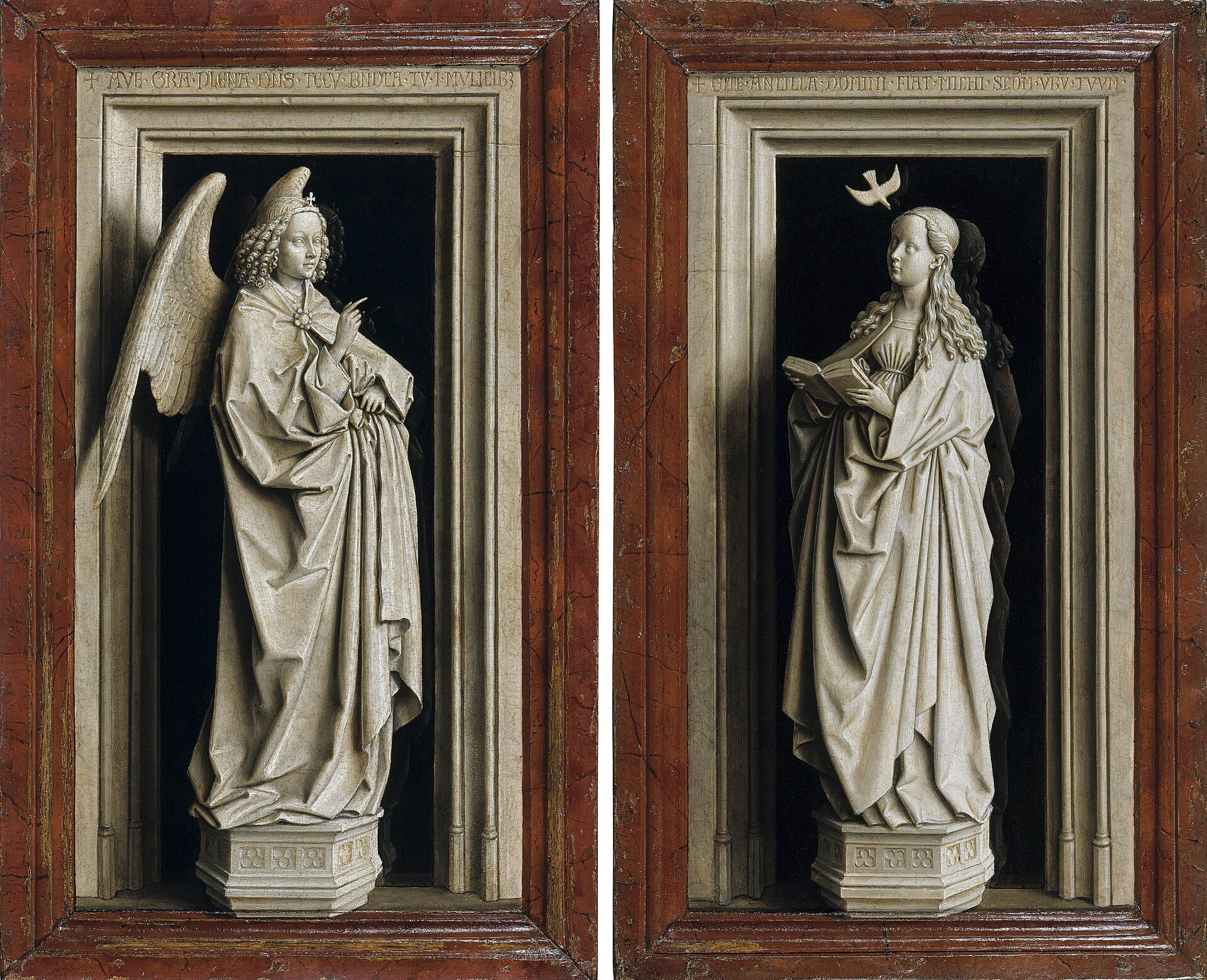 L’Annonciation, retable de Gand - Jan van Eyck